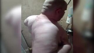 FatAssSmallDick takes a shower - 11 image