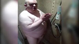 FatAssSmallDick takes a shower - 5 image