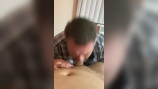 Daddy bear sucks my cock - 11 image