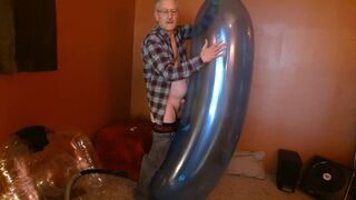 Balloonbanger 66) Part II - Daddy Humps Giant Round and Long Balloons! Cums and Pops! - 3 image