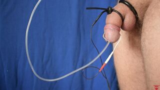 Hot orgasm from sounding ESTIM to cum in the tubule - 3 image