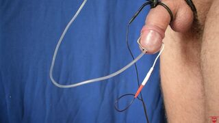 Hot orgasm from sounding ESTIM to cum in the tubule - 4 image