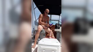 Boat dildo ride