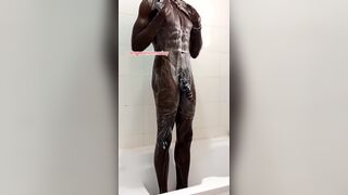 Bath time, cum take a shower with me...