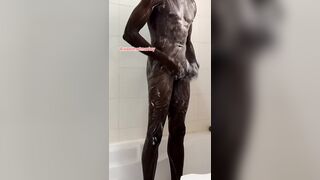 Bath time, cum take a shower with me...