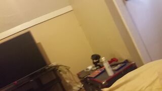 Fucking my fleshlight hard with cock ring. (intense orgasim and moan