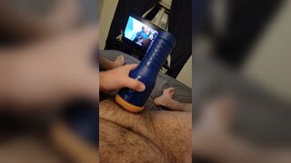 Amatuer Fleshlight Cum session - 11 image