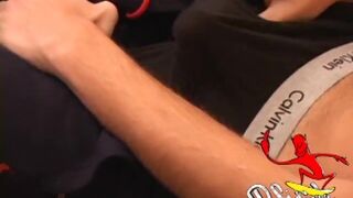 Inexperienced Vincenzo and Levi Suck Cock