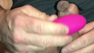 Foreskin Fetish: Tied up my Foreskin before masturbating, watch me cum when I untied it