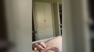 Rubbing my cock until I get a hot thick gooey surprise - 3 image