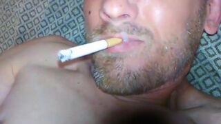 Cumblaster1984s Clean-Shaven to Bearded Self-Facial Cumpilation - 8 image