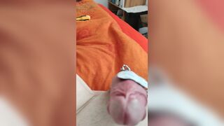 Cockring and estim cbt