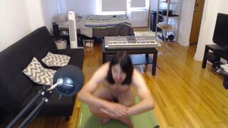 Simple Naked Yoga for beginners