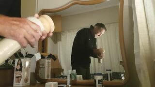 How to use a Fleshlight and show you and cum