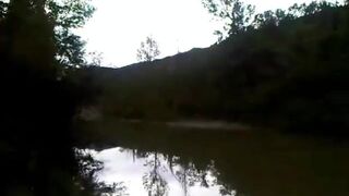 Outdoor River Wank - Justanotherme84 wanking at the river - 12 image