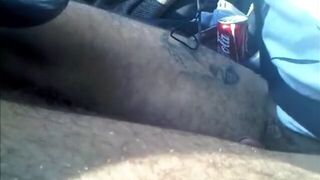 Masturbating while driving - Justanotherme84 wank and cum in the car - 4 image