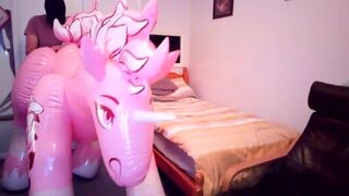 Spring Lily Inflatable Unicorn Sex Doll - 5 image