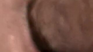 Black amateur barebacks mature homosexual before cumming